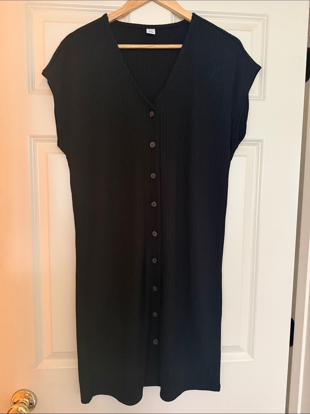 Old navy button front sweater dress size large